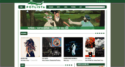 Desktop Screenshot of potlista.com