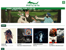 Tablet Screenshot of potlista.com